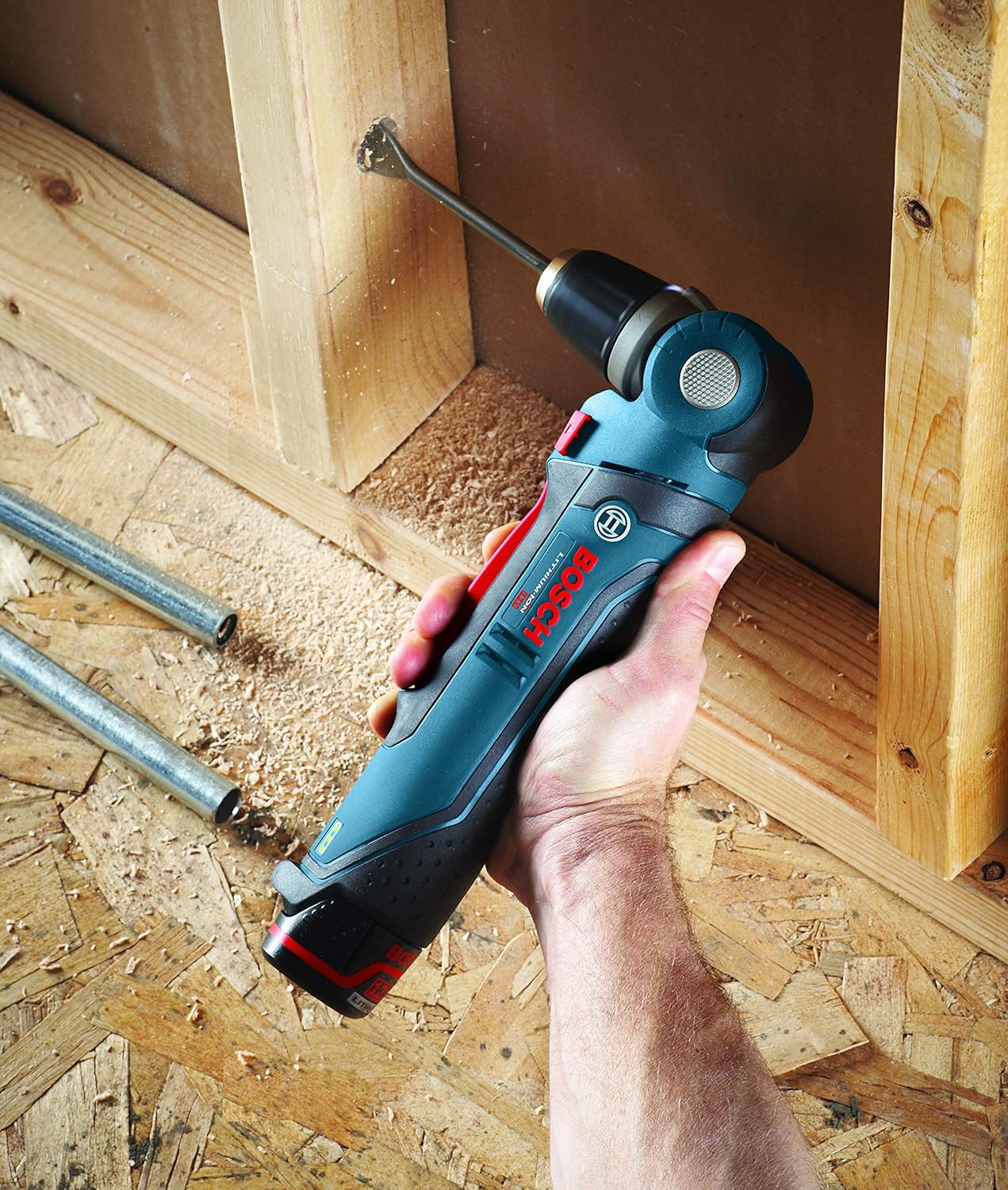 12V Max 3/8 In. Right Angle Drill/Driver Kit with 2.0Ah Battery J582