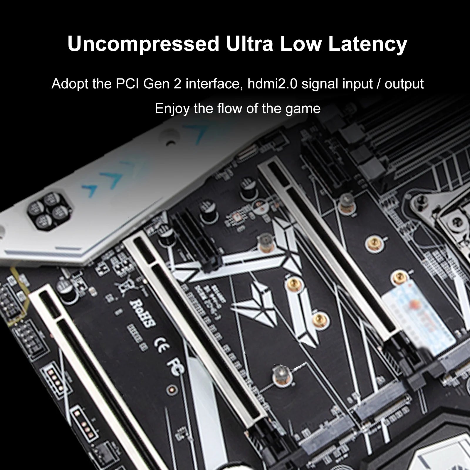 4K60HZ PCIe X4 video capture card for live streaming S2409