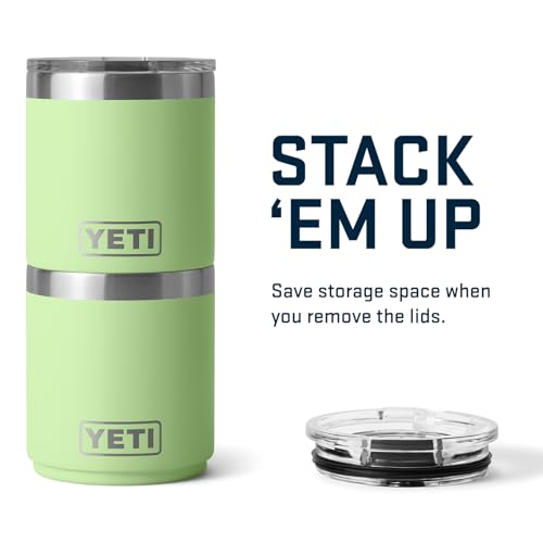 Vacuum Insulated Stainless Steel Stackable Lowball with Lid, 10 oz V4889