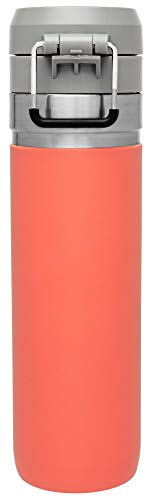 Insulated Stainless Steel Water Bottle 36 oz with Push Button Lid A883