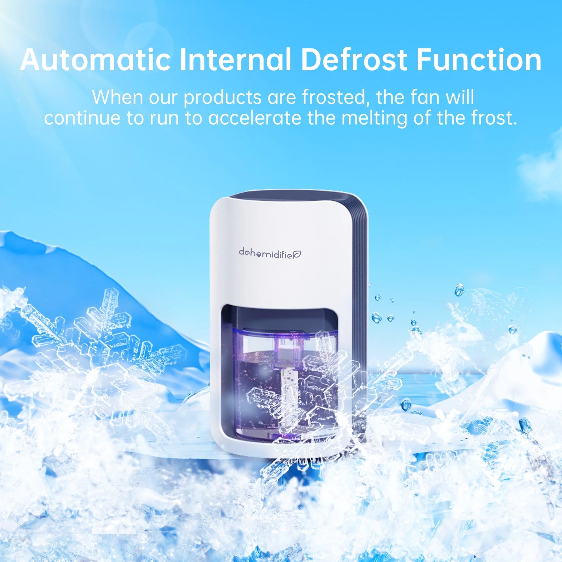 1200ML Portable Quiet Dehumidifier for Bedroom N30327