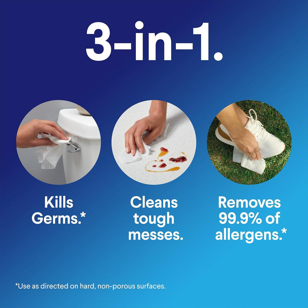 Disinfecting Wipes, Lemon Scent, 75 Ct, Pack of 6 W204006