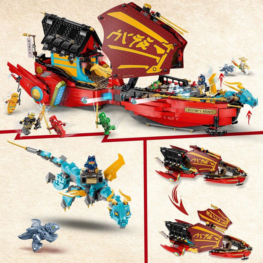 Ninjago Aerial Battleship Bounty Building Set W17042
