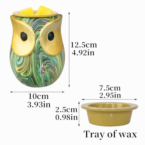 Owl Wax Melt Warmer Electric, Scented Wax Burner, Candle Warmer F8578