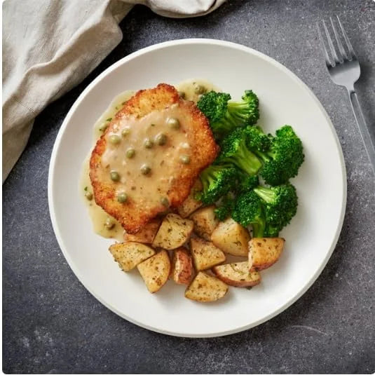 Chicken Scallopini Frozen Meal, 9.5 oz, Pack of 10 G434