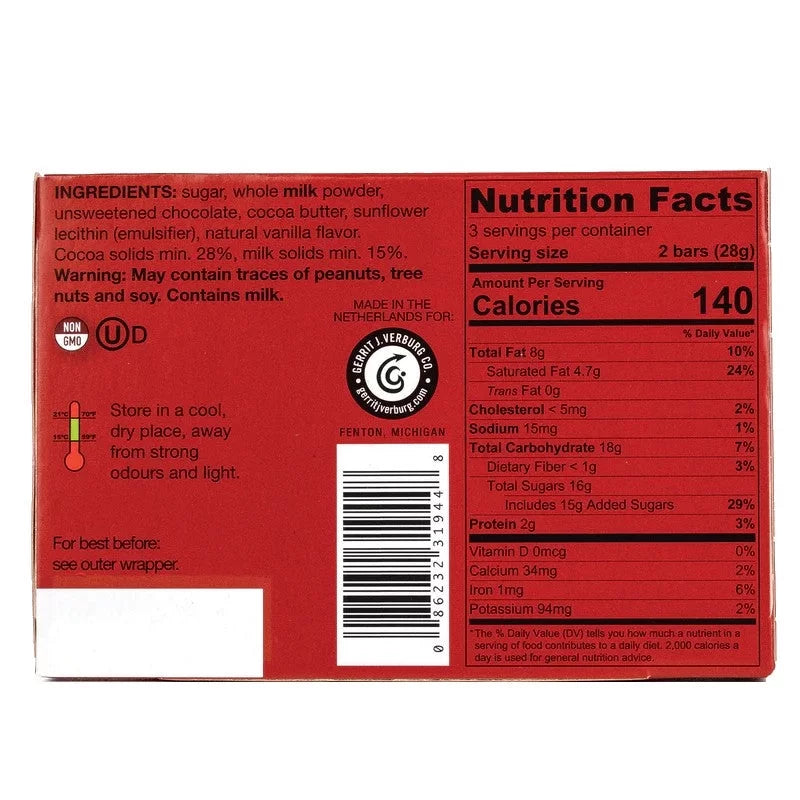 Mini Milk Chocolate Gold Bars, 12-Pack I6945