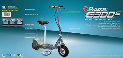 Electric Scooter for Kids Ages 13+ with Pneumatic Tires C201960