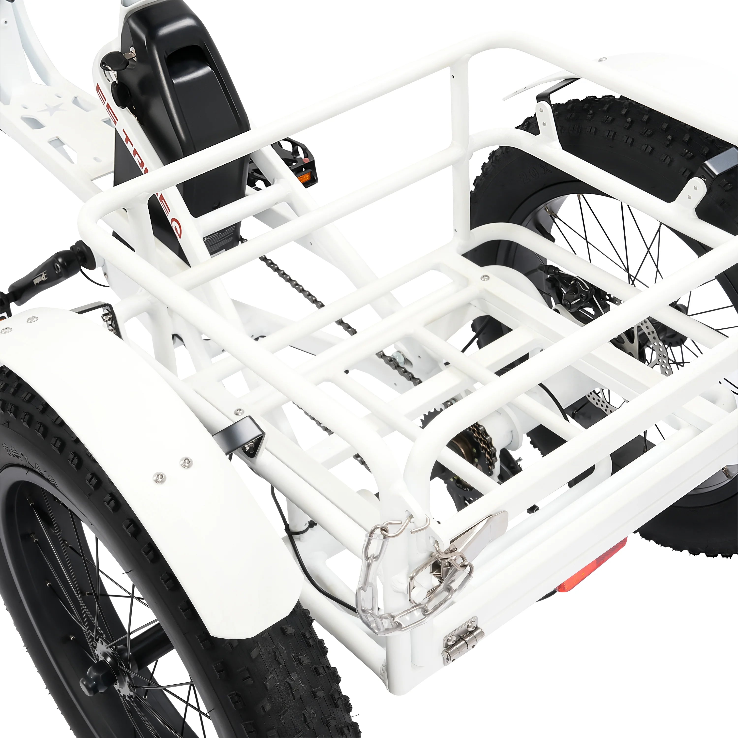 Electric Tricycle for Adults with Basket, 750W 48V, Step-Thru 3-Wheel S34565