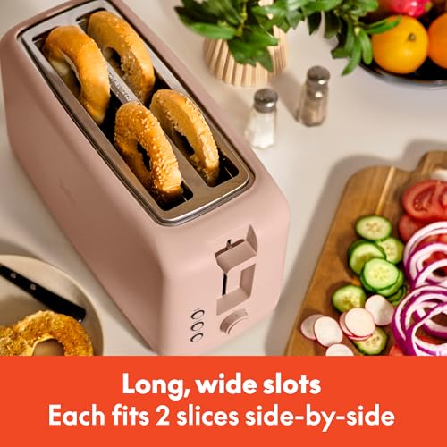 2 Slice Slim Toaster with 6 Shade Control, Reheat & Cancel, Removable Crumb Tray E366018