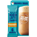 Maxwell House Iced Caramel Latte with Foam Instant Coffee Drink Mix, 5.82 oz (Packaging may vary)