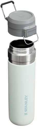 Insulated Stainless Steel Water Bottle 36 oz with Push Button Lid A883