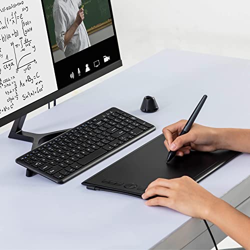 Drawing Tablet with Battery-Free Stylus 8192 Pressure Sensitivity for Digital Art, Painting & Design B5714
