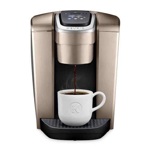 Single Serve K-Cup Pod Coffee Maker with Strength and Temperature Control V671355