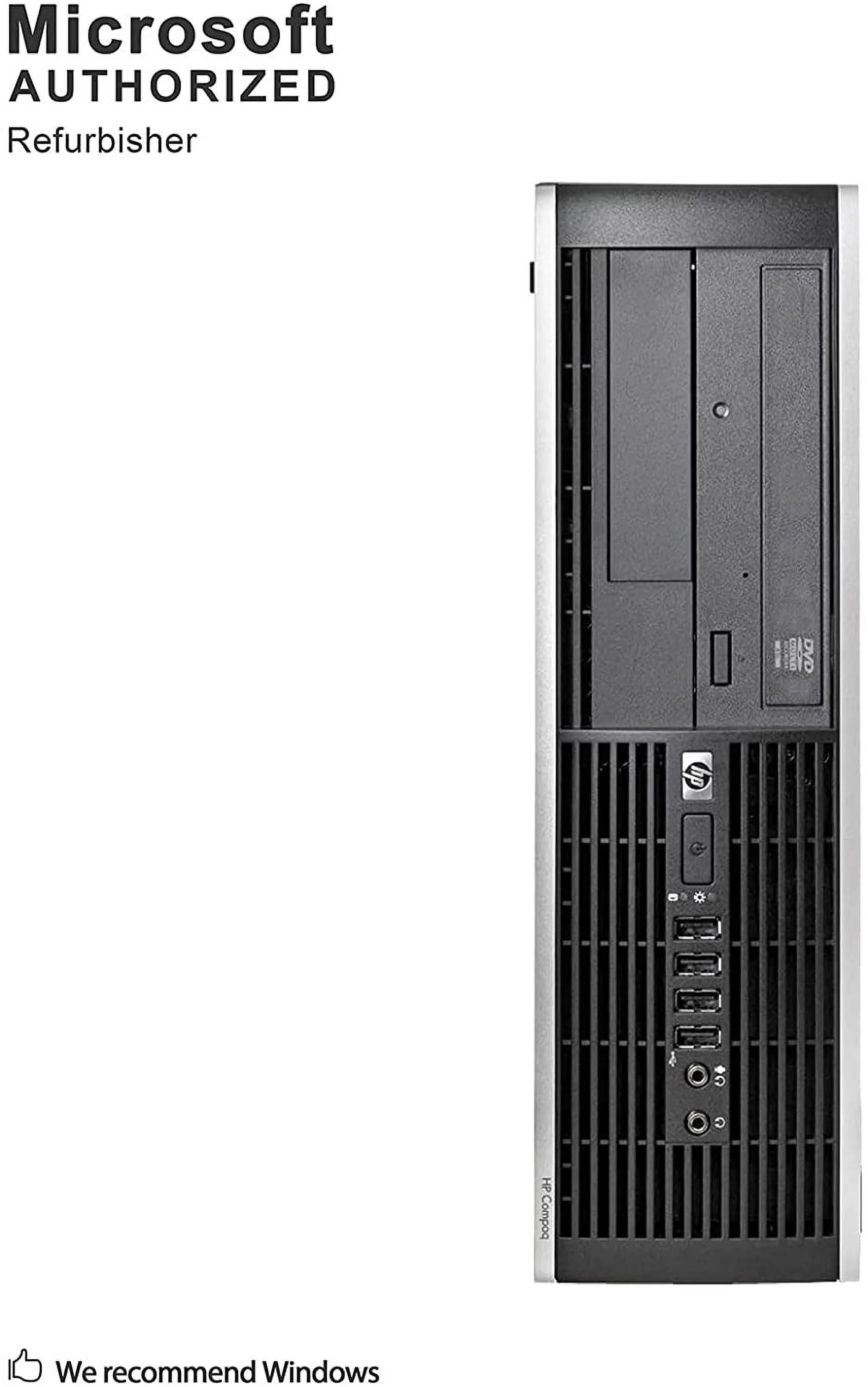 Refurbished Desktop Computer Tower PC, Intel Quad Core i3, 4GB RAM, 2TB HDD, Windows 10 Pro, with Keyboard and Mouse E174685