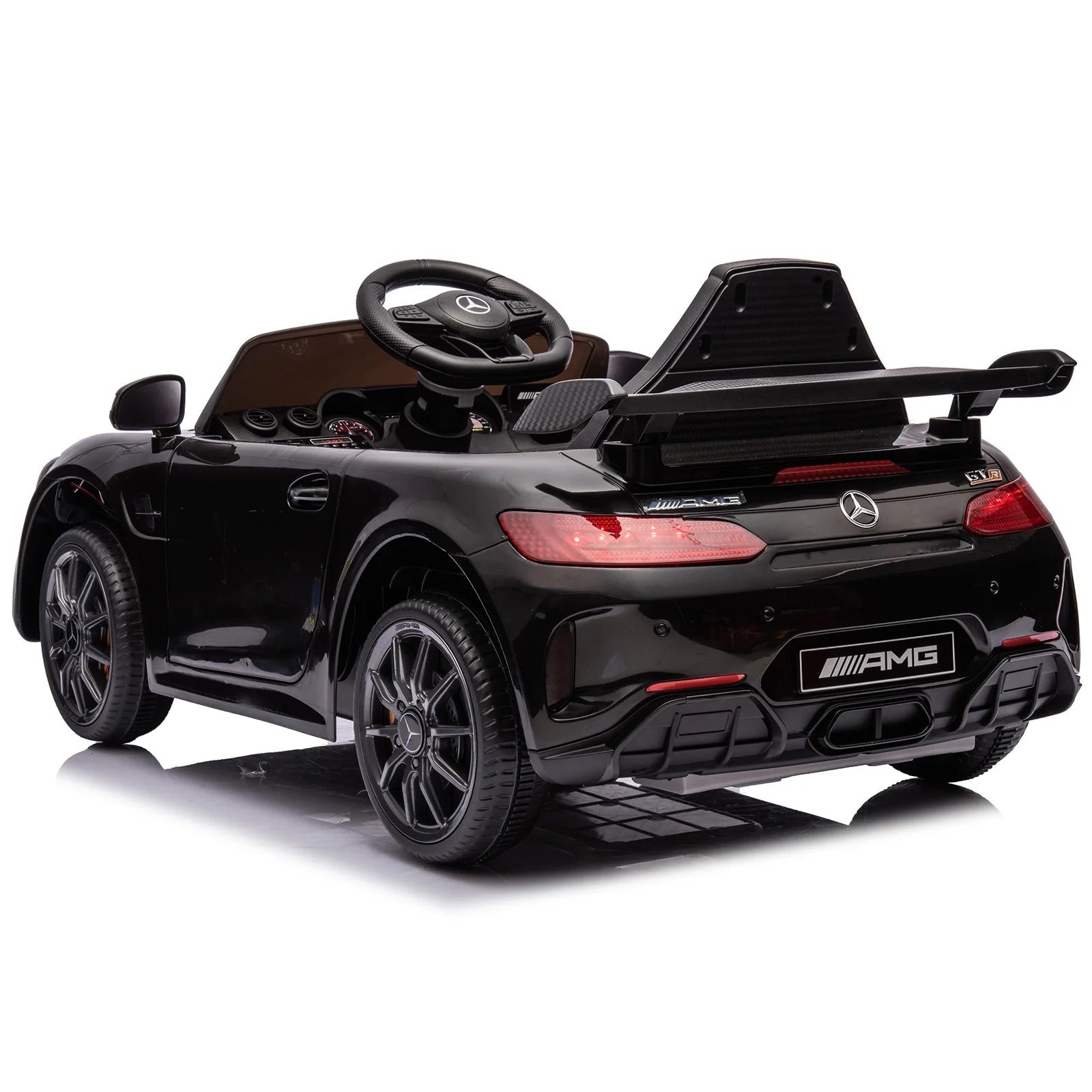 12V Kids Electric Ride-On Car with Remote Control, 3 Speeds, LED Lights E273954