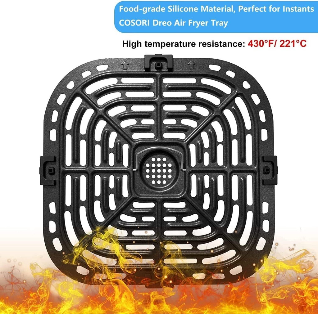 Air Fryer Rubber Feet for 4QT 6.8QT 5QT Air Fryers, 4PCS Rubber Bumpers Y73309