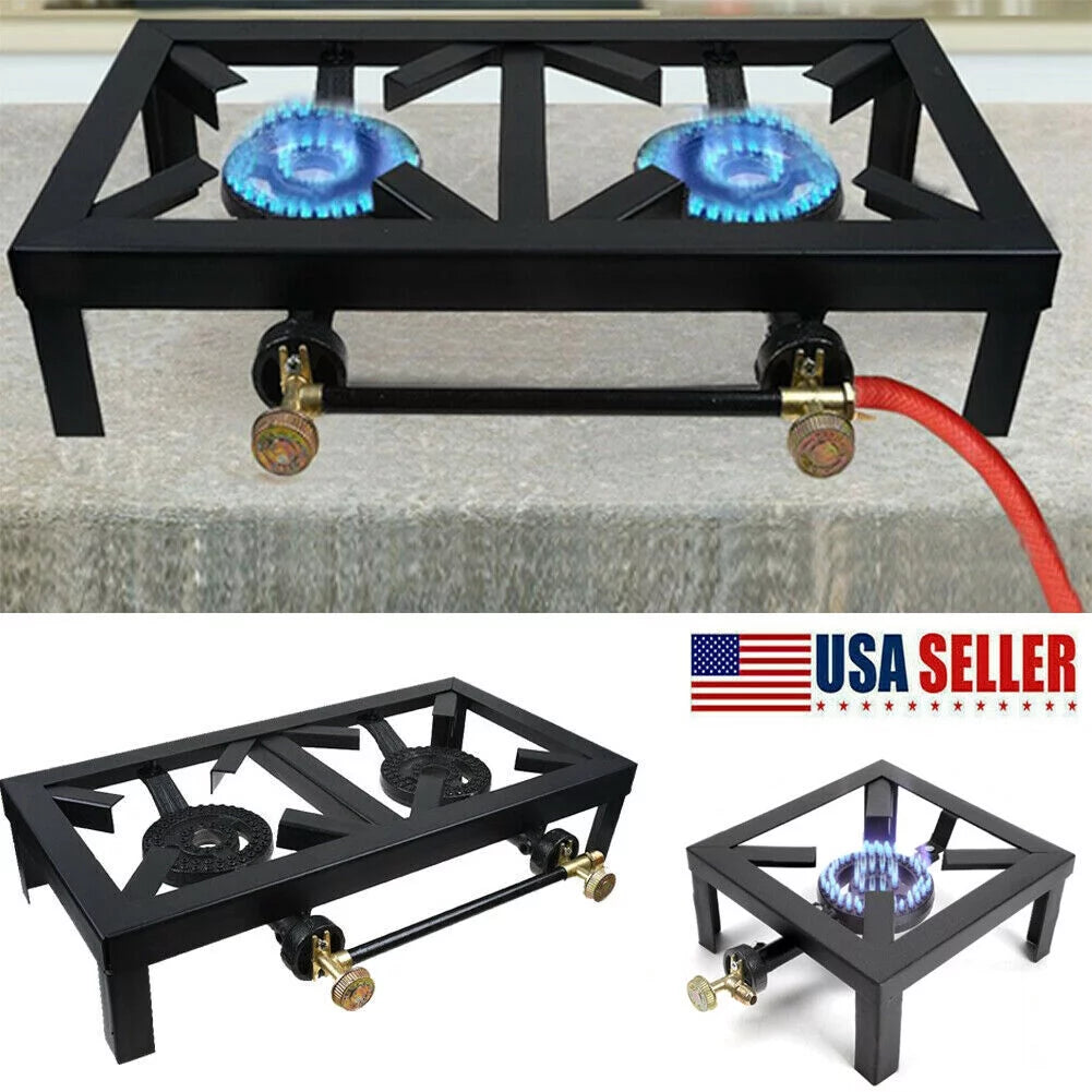 Portable Camp Stove Single Burner Propane Outdoor BBQ Cooker J706
