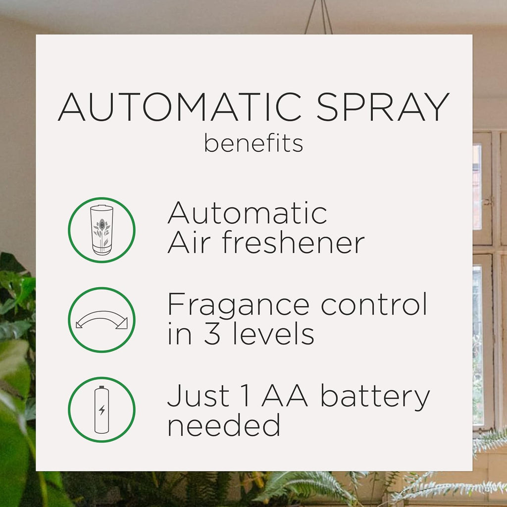 Automatic Spray Air Freshener Kit with Refill, Summer Delights, 2 Count X185708