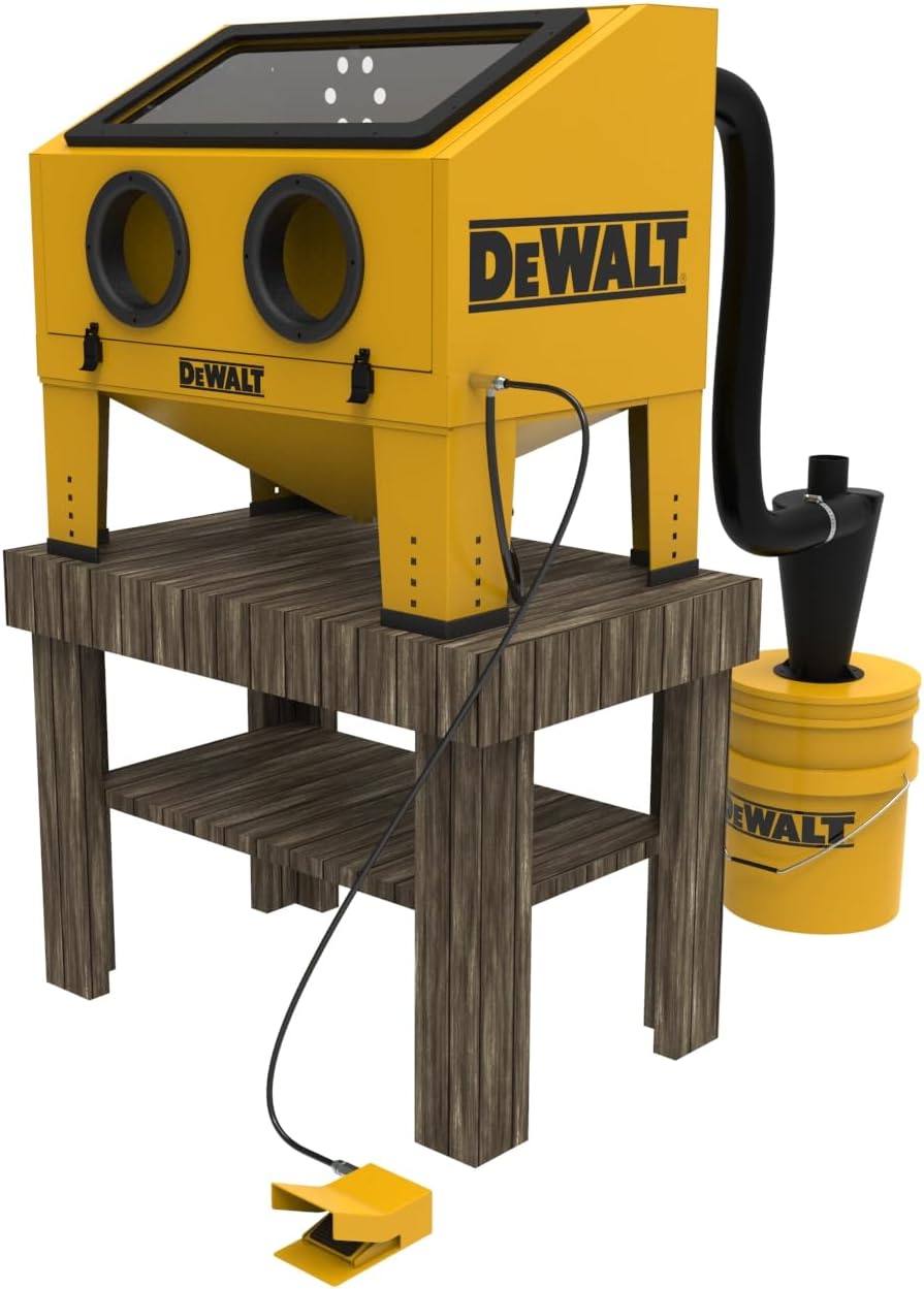 Abrasive Blast Cabinet, Modular Standalone or Benchtop Sand Blasting Cabinet M916