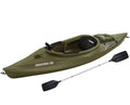 Sun Dolphin Excursion 10 Ft. Sit-in Fishing Kayak Olive, Paddle Included
