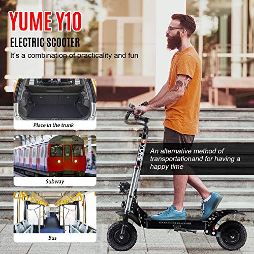 Adult Electric Scooter Dual Motor 40 MPH 40 Miles H108644