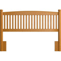 Bowery Hill Traditional Full/Queen Wood Headboard in Country Pine