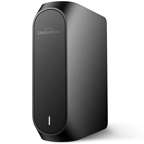 UnionSine 16TB 3.5" External Hard Drive USB3.2Gen2 Type-C HDD Storage Compatible for PC, Desktop, Laptop,TV(Black) HD3510