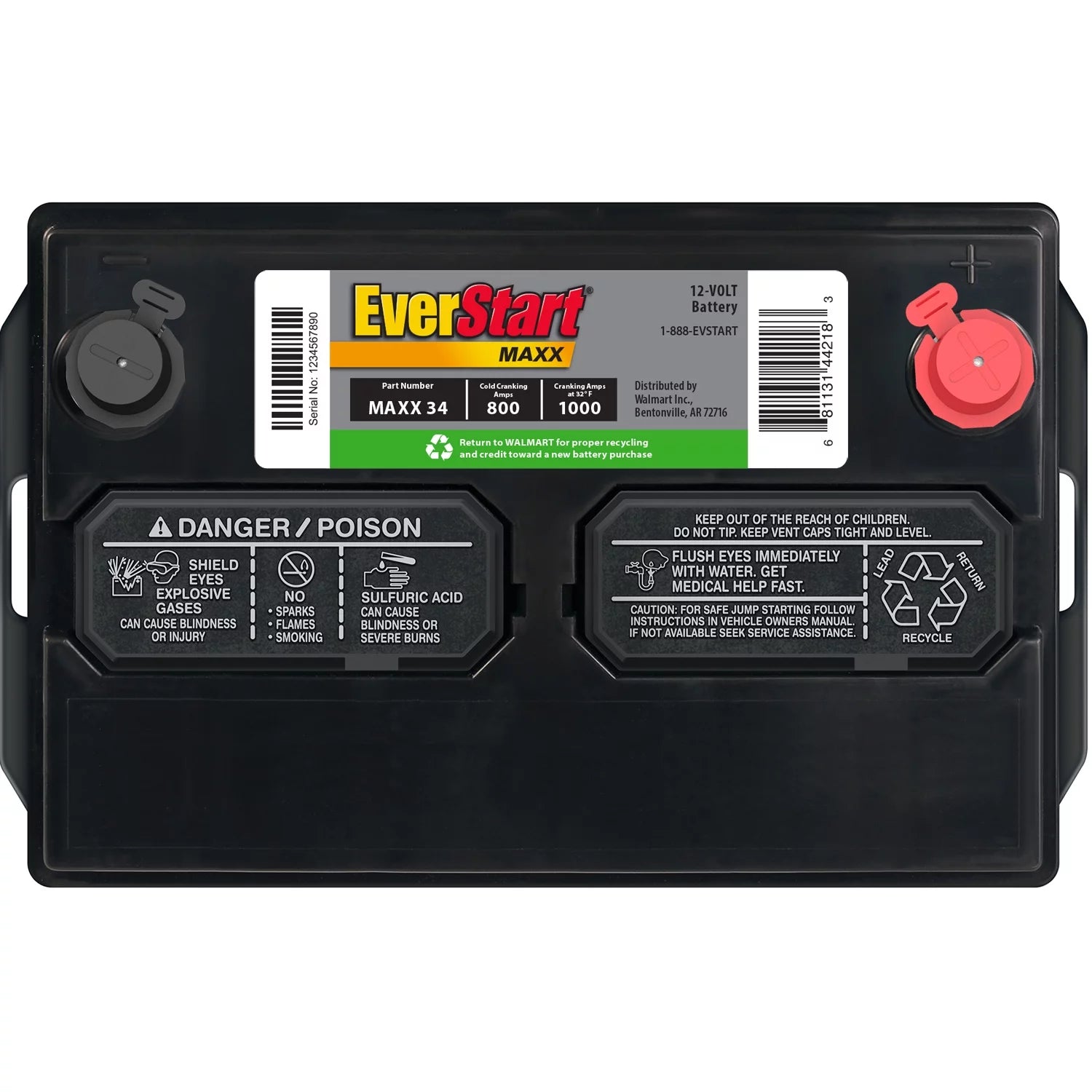 Car Battery 12V 800 CCA P833661