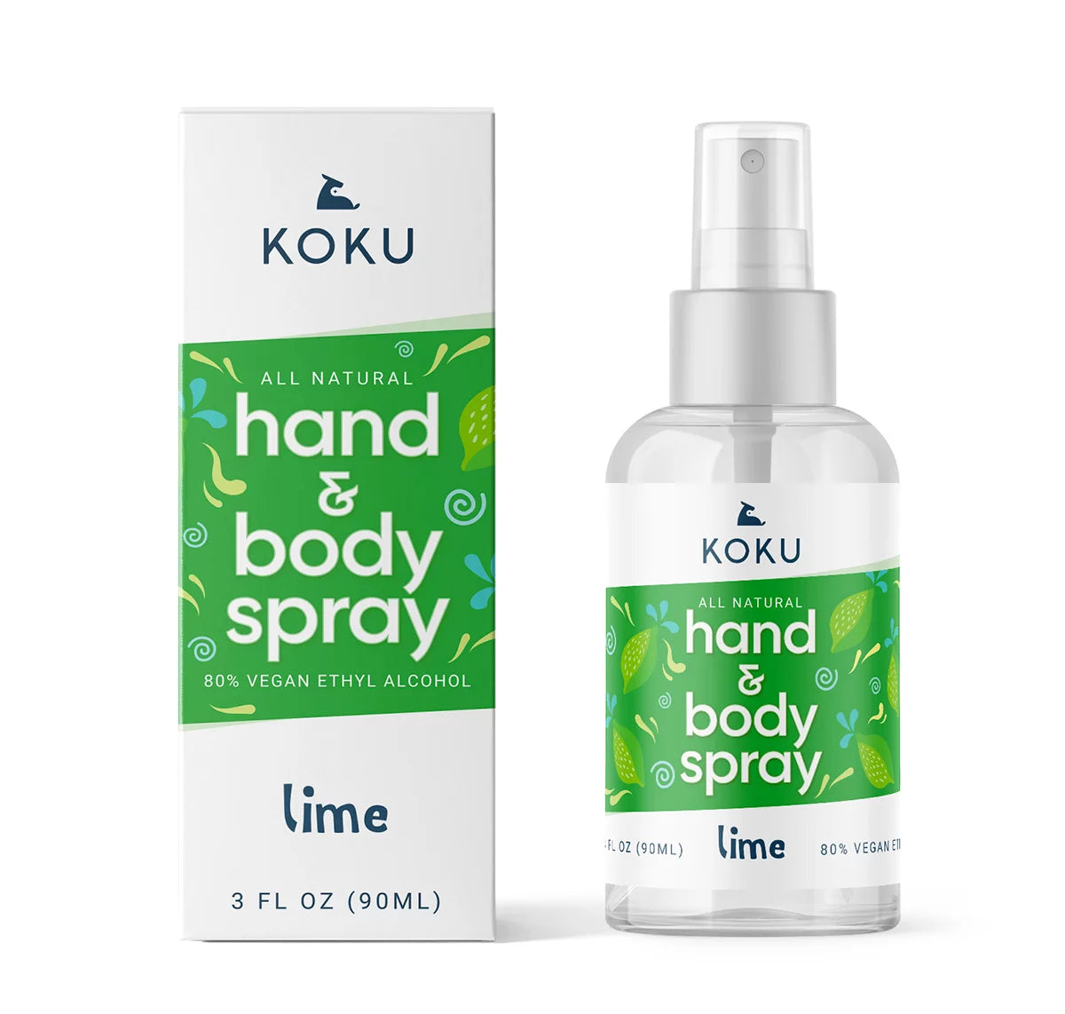 Citrus Hand & Body Spray Variety Pack, 3 Travel-Size Bottles T3186