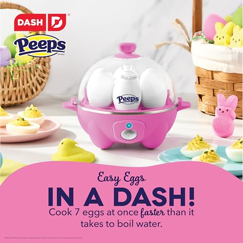 Rapid Egg Cooker for 6 Eggs, Hard Boiled, Poached, Scrambled, or Omelets, Auto Shut Off - Black O7665