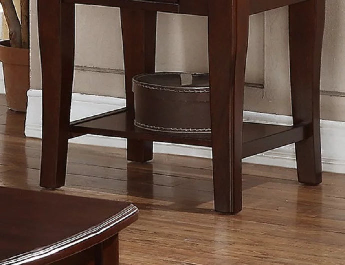 Wooden Brown End Table for Living Room Sofa Side G26812