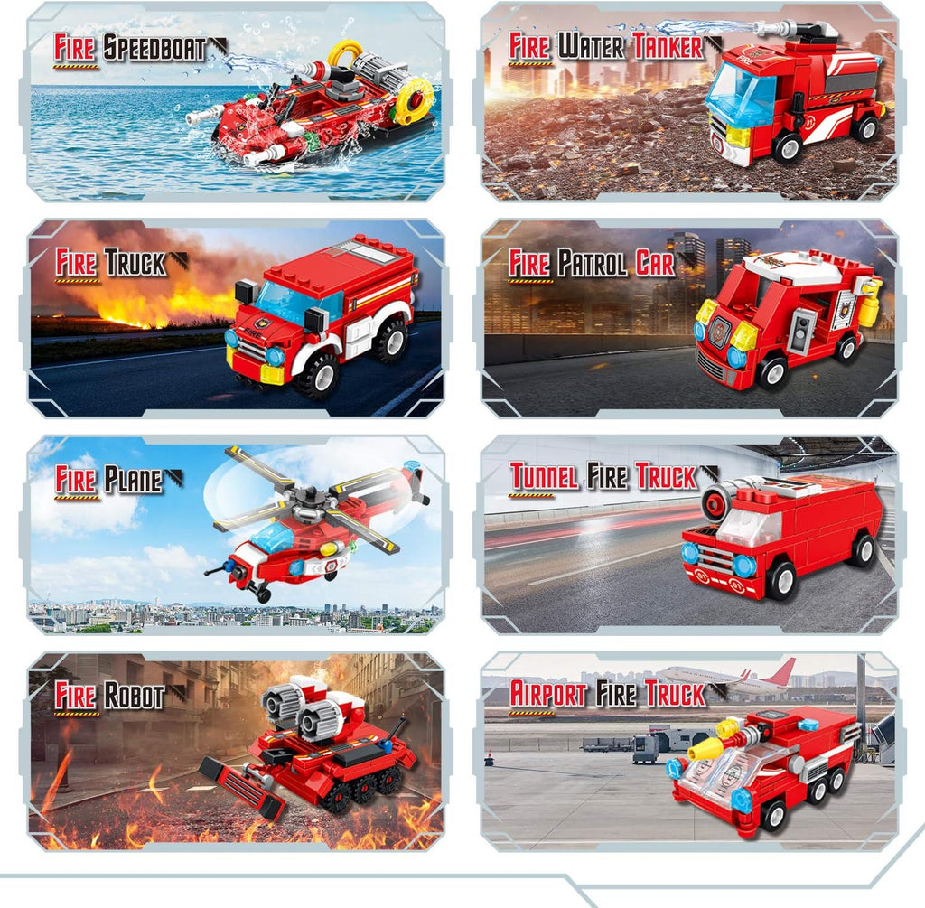 Building Toys for Boys Age 6-10+, 836 PCS Construction Truck Blocks STEM Educational Kit V934