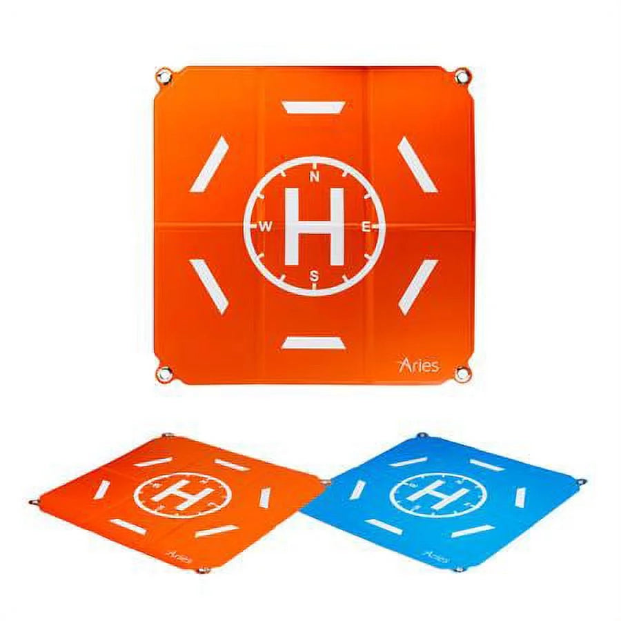 Drone with RC, 128GB microSD Card, Backpack, Landing Pad M7372