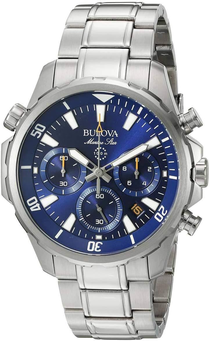 Men's Chronograph Quartz Watch with Stainless Steel Strap T79345