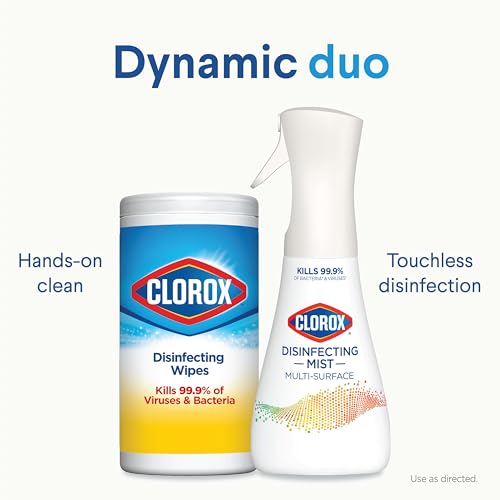 Disinfecting Mist, Lemon and Orange Blossom, 2-Pack Spray Bottles D74443