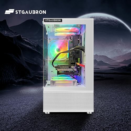 Gaming Desktop PC, Radeon RX 580, Intel Core i7, 32G RAM, 2T SSD W34131