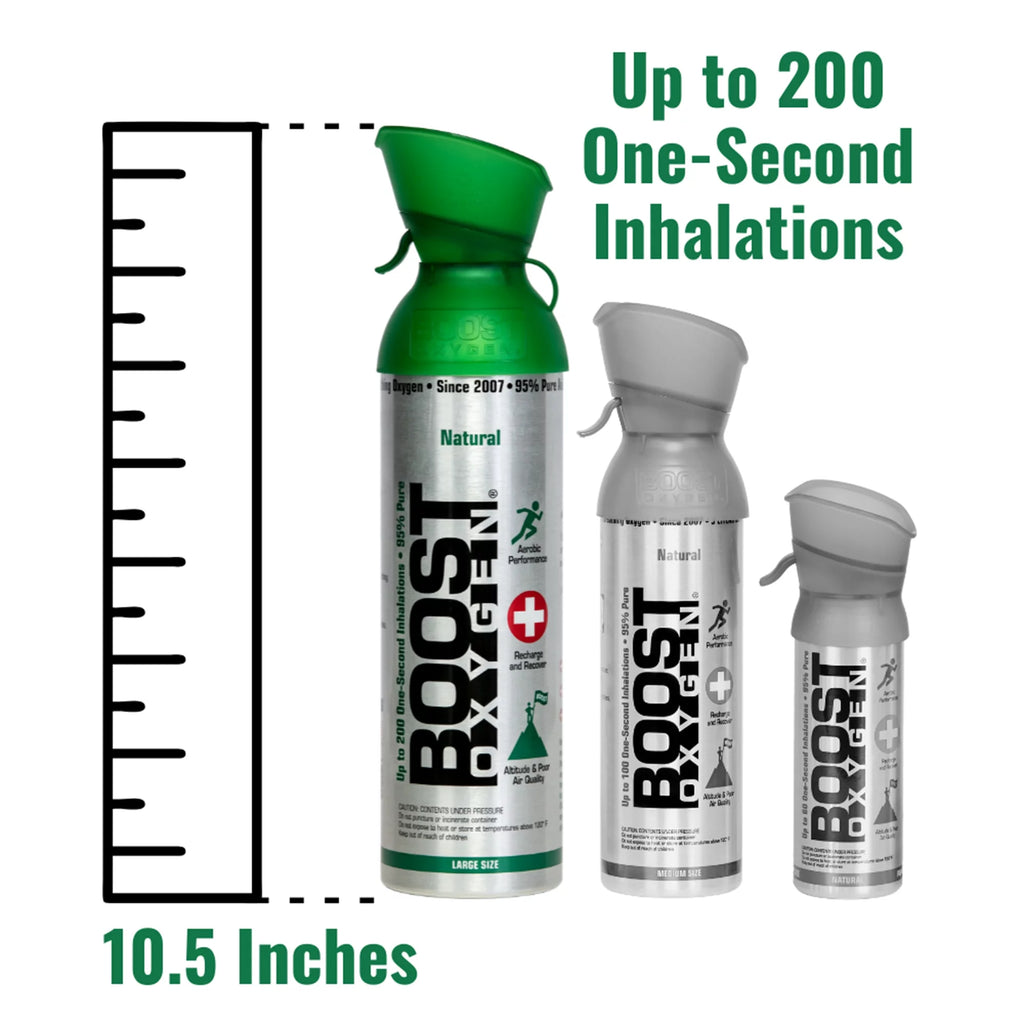 10L Portable Pure Canned Oxygen, 12 Pack F844