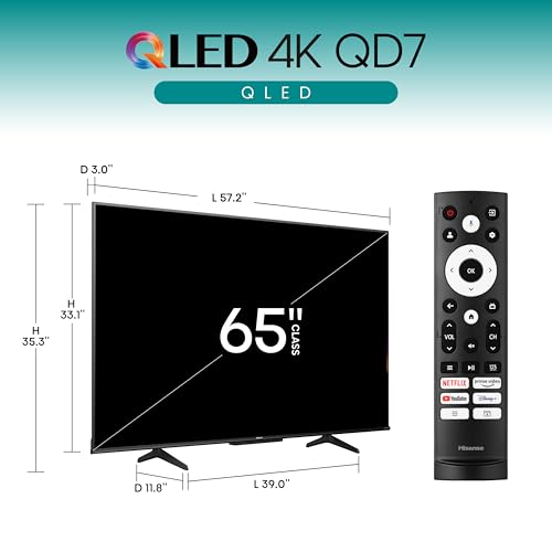 75-Inch QLED 4K UHD Smart TV, Native 144Hz Z60162