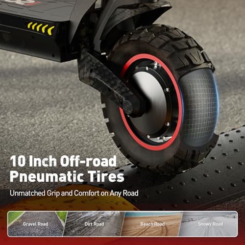 Electric Scooter for Adults, 28 MPH Top Speed, 40 Miles Range, Foldable R70187