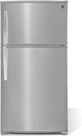 Kenmore 33" Top-Freezer Refrigerator with 21 Cubic Ft. Total Capacity, Stainless Steel