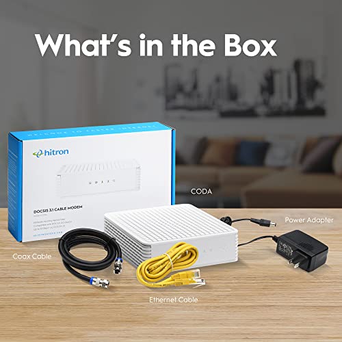 DOCSIS 3.1 Modem with 2.5 Gbps Ethernet Port Y7914