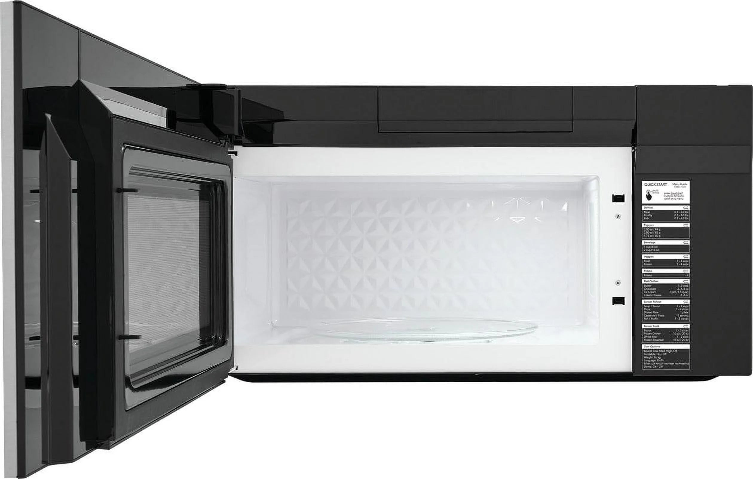 Over the Range Microwave Black Stainless Steel G881912
