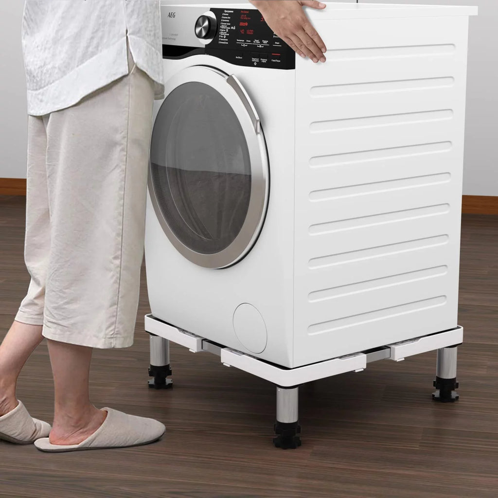Adjustable Mini Fridge Stand Silver Q804