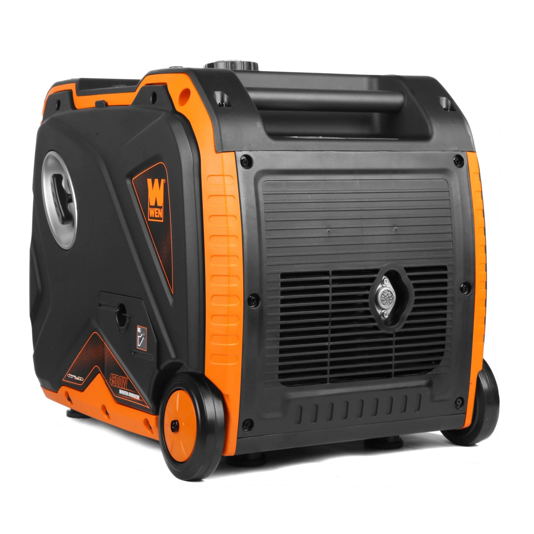 4500-Watt Dual Fuel Portable Inverter Generator with Fuel Shut-Off S31520