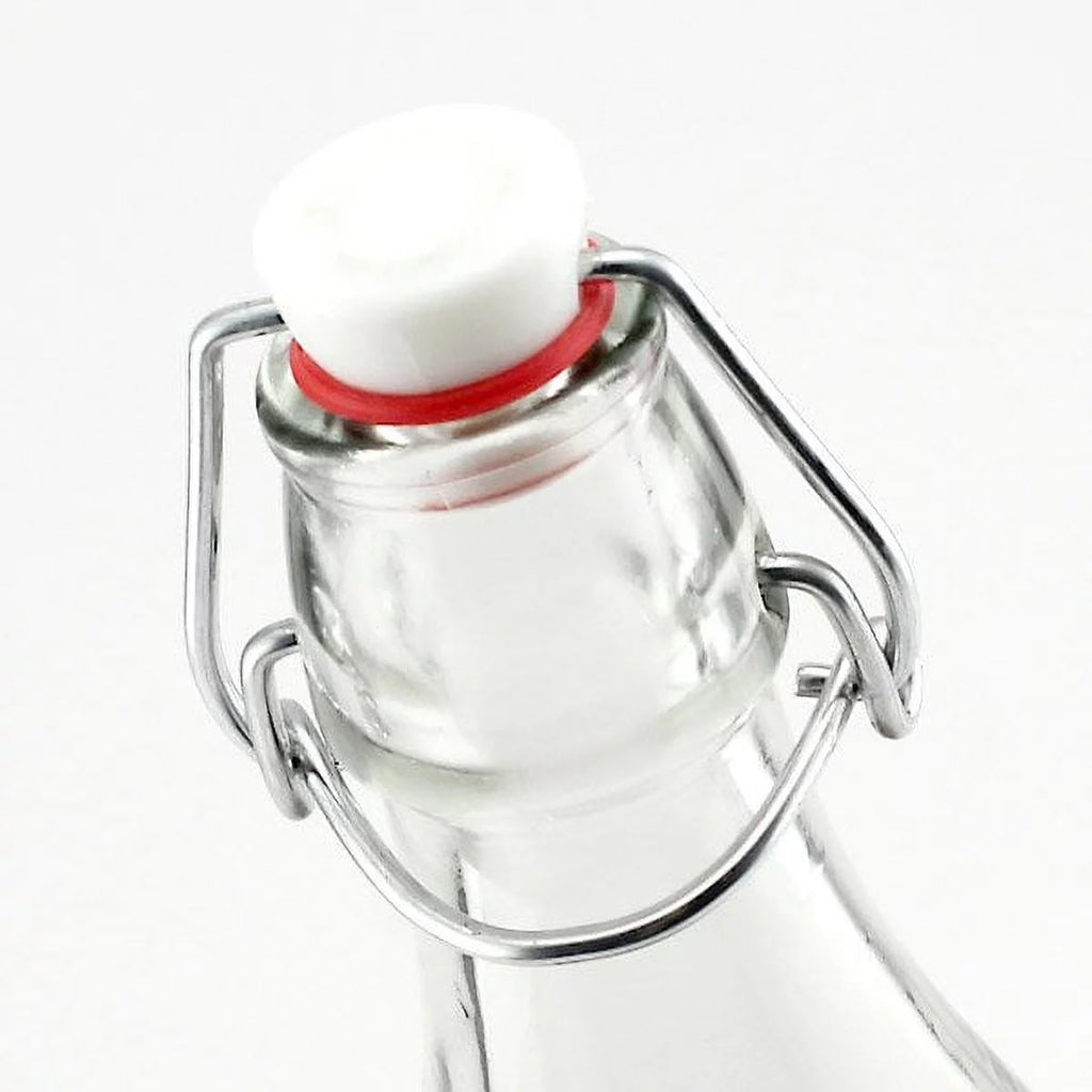 17oz Swing Top Glass Bottles, 6-pack N90837