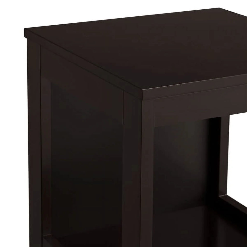 Bathroom Floor Cabinet with 2 Drawers and 1 Shelf, Free-Standing Wooden Storage Organizer M798