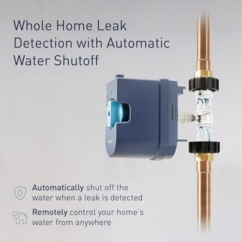 Smart Water Monitor and Automatic Shutoff Sensor for 1-Inch Pipe K9102