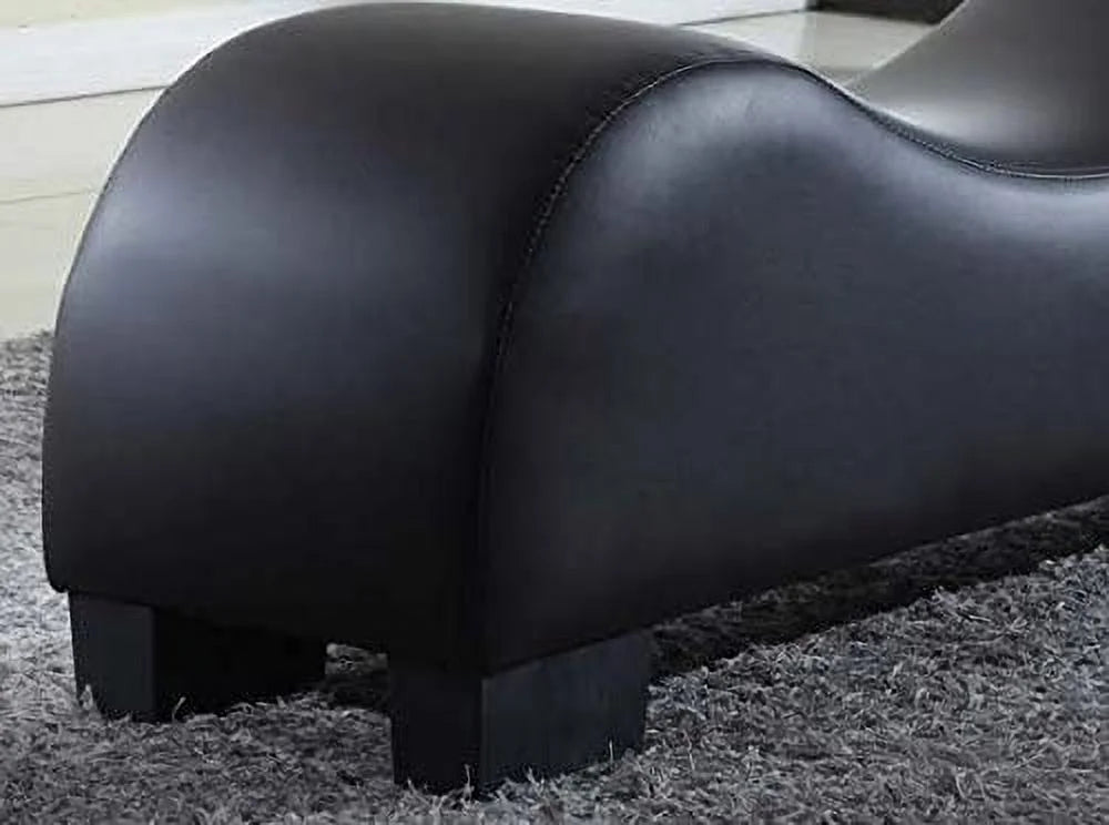 Faux Leather Yoga Stretch Relaxation Chaise P1943