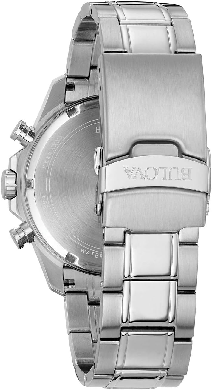 Men's Chronograph Quartz Watch with Stainless Steel Strap T79345