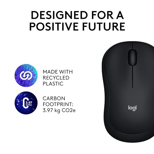 Wireless Mouse, 2.4GHz with USB Receiver, 12-Month Battery Life O87248